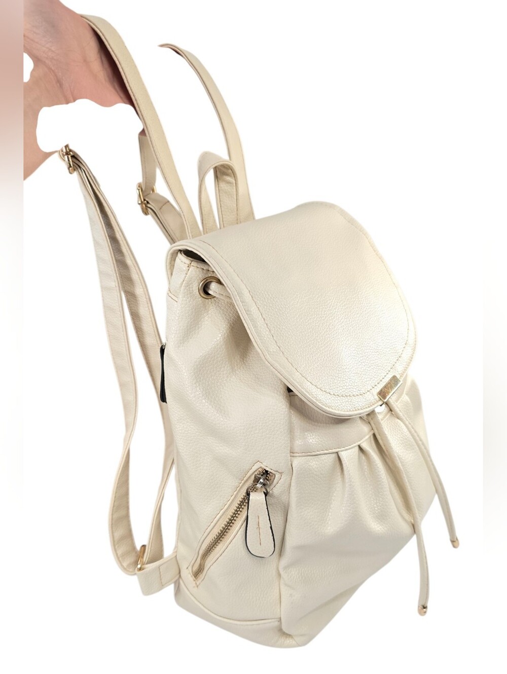 Women's Backpack in Cream